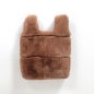 Preview: EYES ON MISHA rex rabbit fur bag Lapinette toffee brown