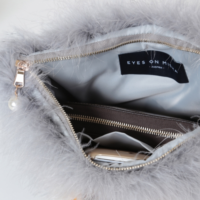 River island feather best sale bag