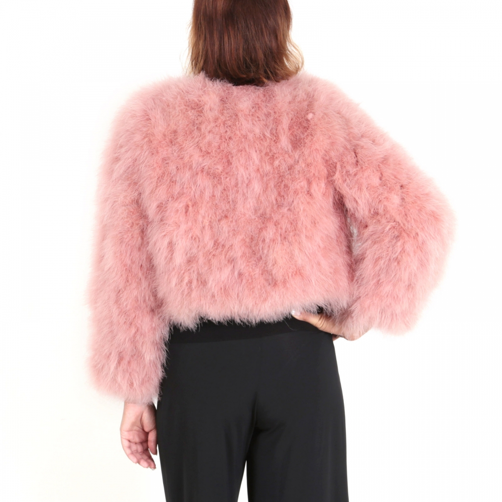 coral bolero jacket